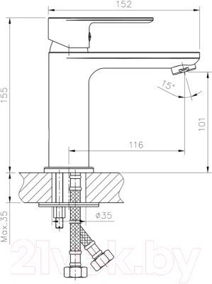 Смеситель Haiba HB10505-3