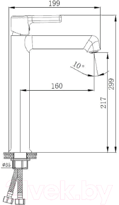 Смеситель Haiba HB11814-7
