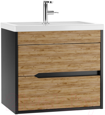 Тумба под умывальник Домино Maria 60 Karat подвесная В2 - фото