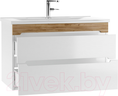 Тумба под умывальник Домино Elena 80 Maestro подвесной В2