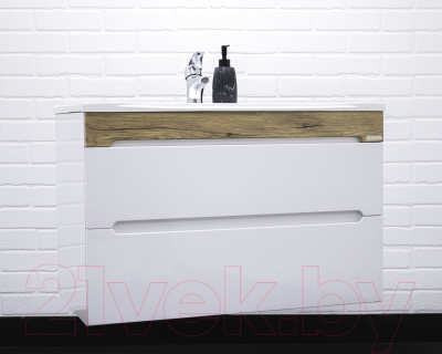 Тумба под умывальник Домино Elena 80 Maestro подвесной В2