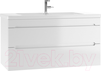 Тумба под умывальник Домино Maria 100 Maestro подвесной В2 - фото