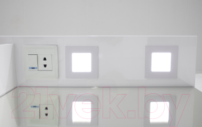 Шкаф с зеркалом для ванной Домино Optima 65 (левый, глянец)