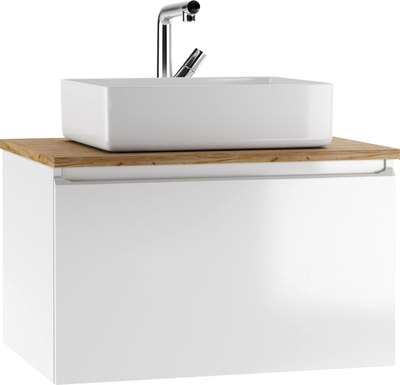 Тумба под умывальник Домино Joy 46 Senator 70 с двумя ящиками В2 - фото