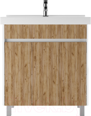 Тумба под умывальник Домино Fest 80 Uno без ящика