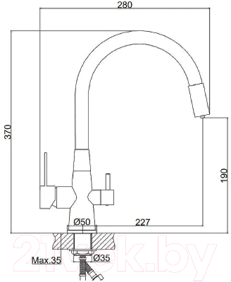 Смеситель Haiba HB76859-7