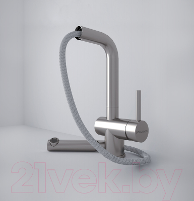 Смеситель Paulmark Dosse Do214418-GM (вороненая сталь)