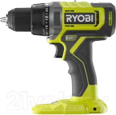 Аккумуляторная дрель-шуруповерт Ryobi RDD18-0 / 5133005437 (без батареи)