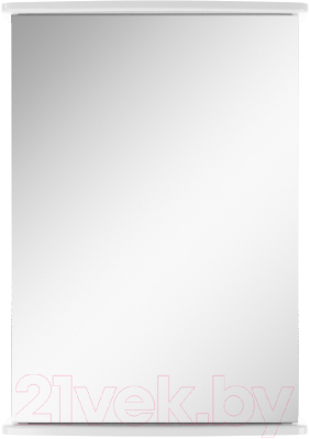 Шкаф с зеркалом для ванной Айсберг Милана 50 - фото