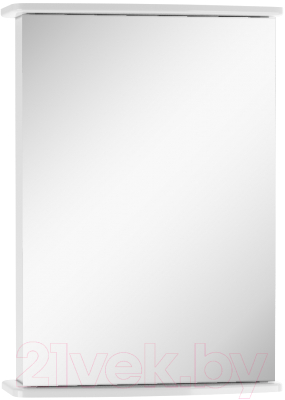 Шкаф с зеркалом для ванной Айсберг Милана 50
