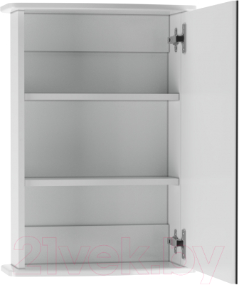 Шкаф с зеркалом для ванной Айсберг Милана 50