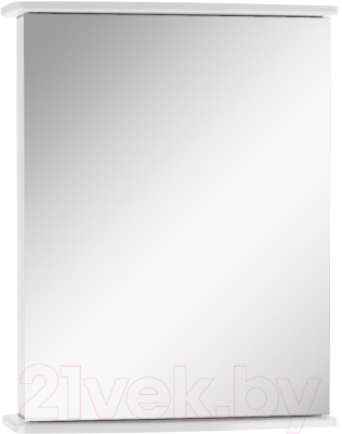 Шкаф с зеркалом для ванной Айсберг Милана 55 - фото