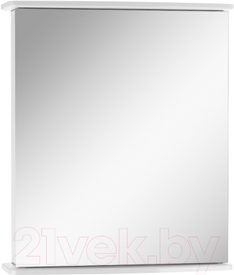 Шкаф с зеркалом для ванной Айсберг Милана 60