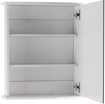 Шкаф с зеркалом для ванной Айсберг Милана 60