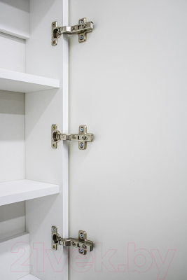 Шкаф с зеркалом для ванной Айсберг Милана 60