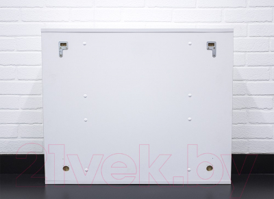 Шкаф с зеркалом для ванной Айсберг Мега 105