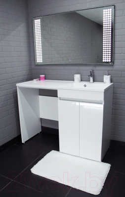 Тумба под умывальник Айсберг Magenta 120 Норма без ящика