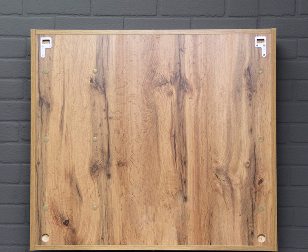 Шкаф с зеркалом для ванной Домино Craft 80