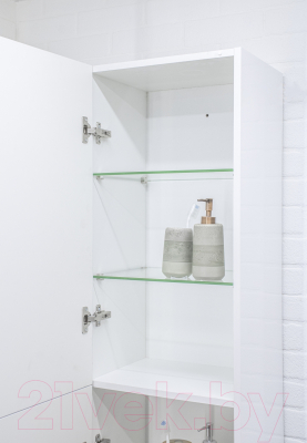 Шкаф-пенал для ванной Домино 40 Graffo без ящика