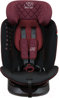 Автокресло Sweet Baby Crosstour 360 SPS Isofix 0-36 (винный/черный) - фото