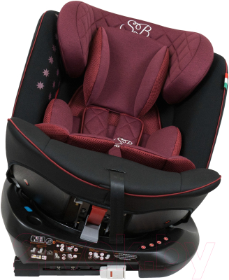 Автокресло Sweet Baby Crosstour 360 SPS Isofix 0-36 (винный/черный)