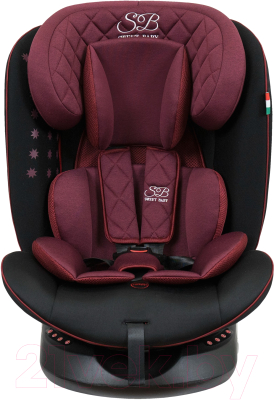Автокресло Sweet Baby Crosstour 360 SPS Isofix 0-36 (винный/черный)