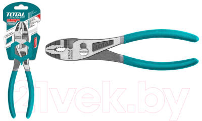Клещи переставные TOTAL THT118102
