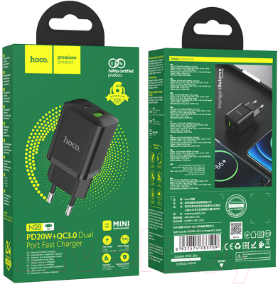 Адаптер питания сетевой Hoco N28