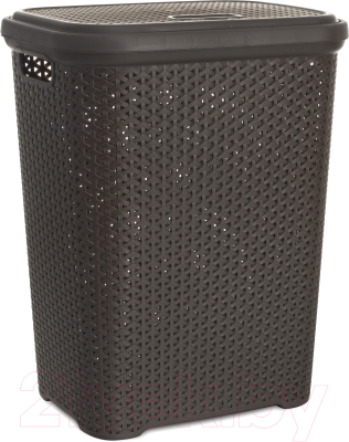 Корзина для белья Hobby Life Rattan / HL081106DB - фото