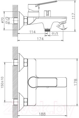 Смеситель Haiba HB60559