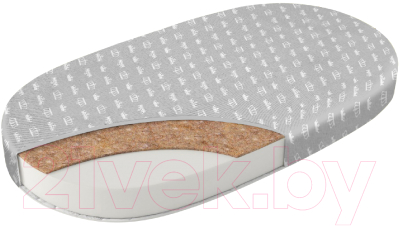 Матрас в кроватку Sweet Baby Cocos Comfort овальный