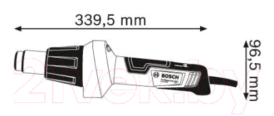 Профессиональный строительный фен Bosch GHG 20-60