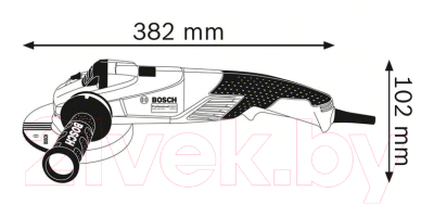 Профессиональная угловая шлифмашина Bosch GWS 18-125 SL Professional