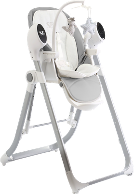 Стульчик для кормления Sweet Baby Fiesta (серый) - фото