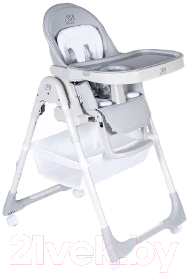 Стульчик для кормления Sweet Baby City (светло-серый) - фото