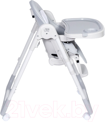 Стульчик для кормления Sweet Baby City (светло-серый)