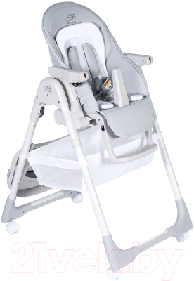 Стульчик для кормления Sweet Baby City (светло-серый)