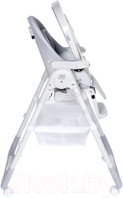 Стульчик для кормления Sweet Baby City (светло-серый)