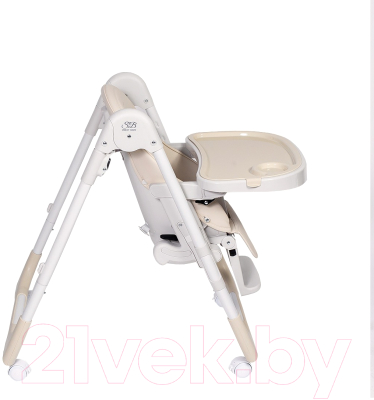 Стульчик для кормления Sweet Baby City (натуральный/белый)