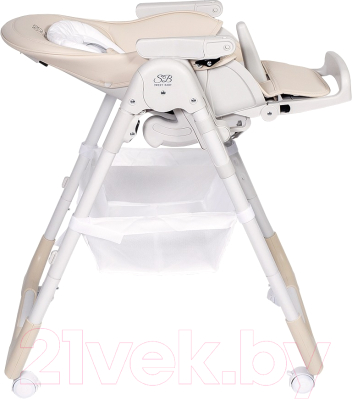 Стульчик для кормления Sweet Baby City (натуральный/белый)