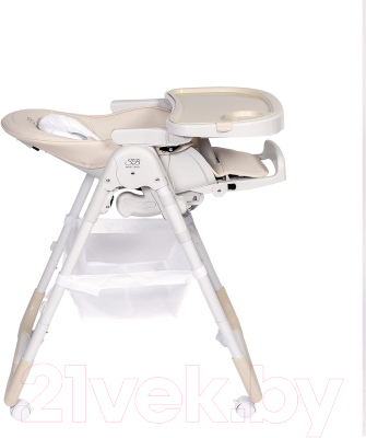 Стульчик для кормления Sweet Baby City (натуральный/белый)