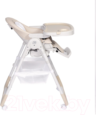 Стульчик для кормления Sweet Baby City (натуральный/белый)