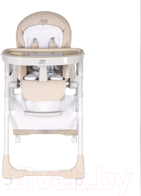 Стульчик для кормления Sweet Baby City (натуральный/белый)