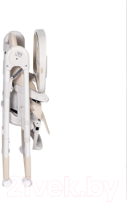 Стульчик для кормления Sweet Baby City (натуральный/белый)