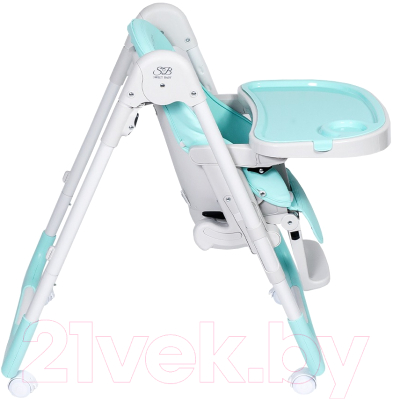 Стульчик для кормления Sweet Baby City (блестящий/синий)