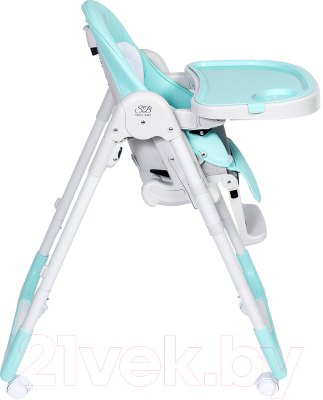 Стульчик для кормления Sweet Baby City (блестящий/синий)