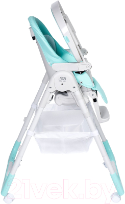 Стульчик для кормления Sweet Baby City (блестящий/синий)