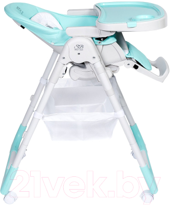 Стульчик для кормления Sweet Baby City (блестящий/синий)