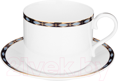 Чашка с блюдцем Lefard Glamour / 590-465 - фото