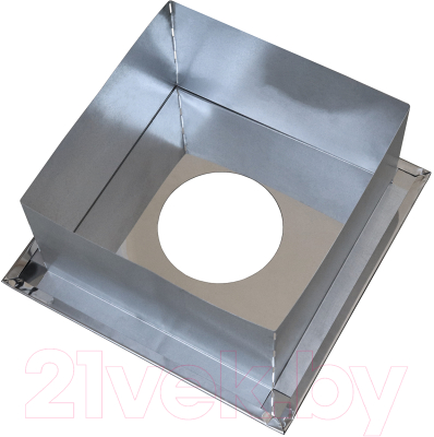 Потолочно-проходной узел дымохода КомфортПром D180 (10221205) - фото